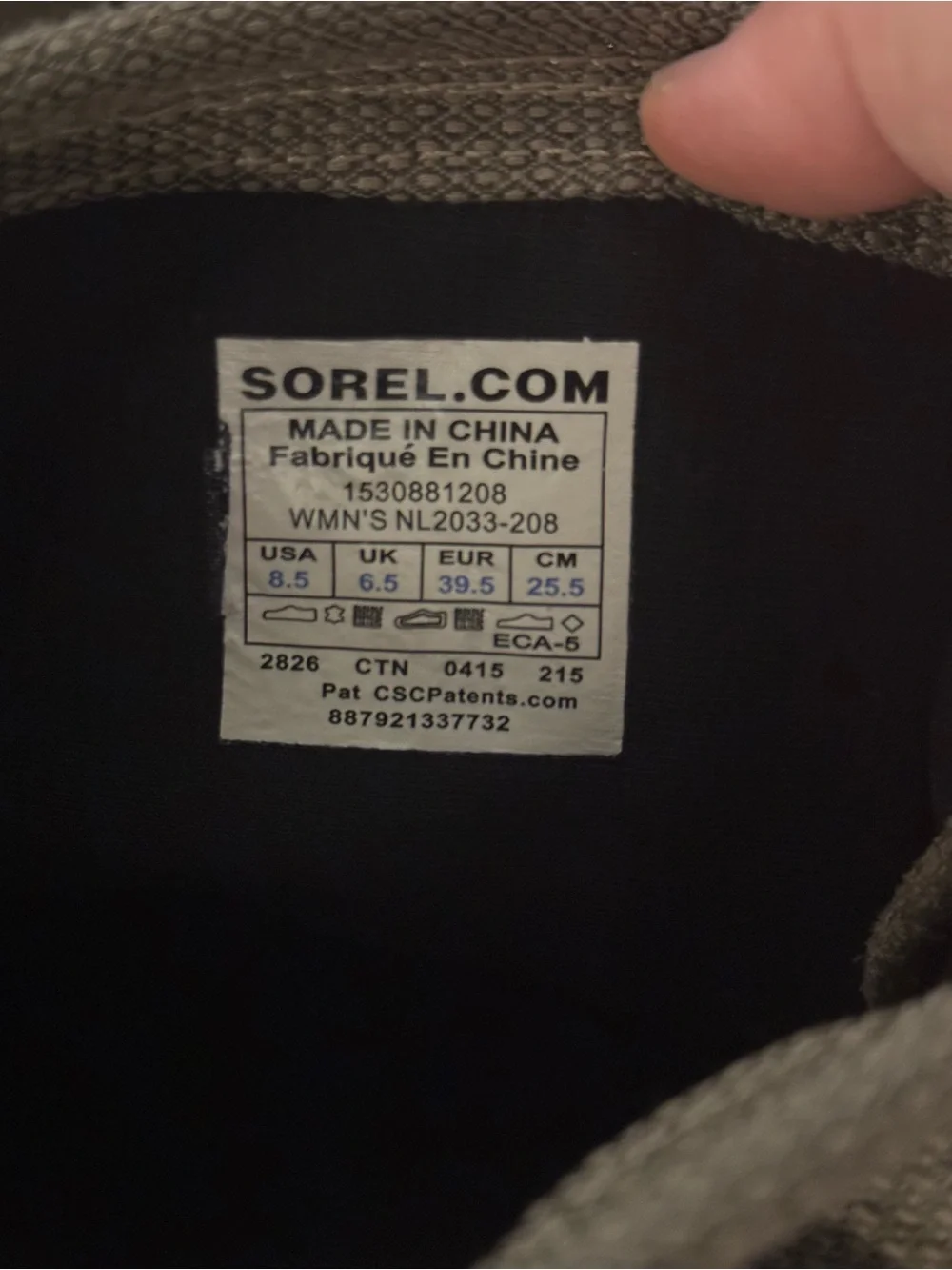 Sorel Conquest Carly boots size 8.5